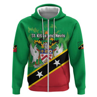 Personalized Saint Kitts And Nevis Zip Hoodie Country Above Self - Wonder Print Shop