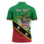Personalized Saint Kitts And Nevis Zipper Polo Shirt Country Above Self - Wonder Print Shop