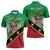 Personalized Saint Kitts And Nevis Zipper Polo Shirt Country Above Self - Wonder Print Shop