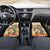 Personalized Saint Kitts And Nevis Car Mats Brown Pelican Beach Vibe - Wonder Print Shop