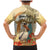 Personalized Saint Kitts And Nevis Family Matching Mermaid Dress and Hawaiian Shirt Brown Pelican Beach Vibe - Wonder Print Shop