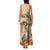 Personalized Saint Kitts And Nevis Family Matching Tank Maxi Dress and Hawaiian Shirt Brown Pelican Beach Vibe - Wonder Print Shop