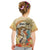 Personalized Saint Kitts And Nevis Kid T Shirt Brown Pelican Beach Vibe - Wonder Print Shop