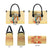 Personalized Saint Kitts And Nevis Leather Bag Brown Pelican Beach Vibe - Wonder Print Shop