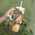 Personalized Saint Kitts And Nevis Tumbler With Handle Brown Pelican Beach Vibe - Wonder Print Shop