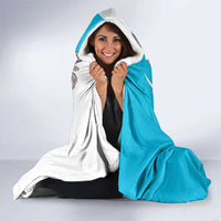Personalized Honduras Independence Day Hooded Blanket Scarlet Macaw With Coat Of Arms LT18
