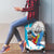 Personalized Honduras Independence Day Luggage Cover Scarlet Macaw With Coat Of Arms LT18