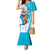 Personalized Honduras Independence Day Mermaid Dress Scarlet Macaw With Coat Of Arms LT18