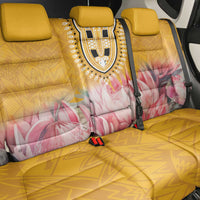 Africa Dashiki Back Car Seat Cover King Protea Floral Motif Patterns - Wonder Print Shop