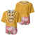 Africa Dashiki Baseball Jersey King Protea Floral Motif Patterns - Wonder Print Shop
