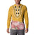 Africa Dashiki Button Sweatshirt King Protea Floral Motif Patterns - Wonder Print Shop