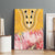 Africa Dashiki Canvas Wall Art King Protea Floral Motif Patterns - Wonder Print Shop