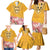 Africa Dashiki Family Matching Mermaid Dress and Hawaiian Shirt King Protea Floral Motif Patterns - Wonder Print Shop