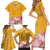 Africa Dashiki Family Matching Short Sleeve Bodycon Dress and Hawaiian Shirt King Protea Floral Motif Patterns - Wonder Print Shop