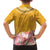 Africa Dashiki Family Matching Summer Maxi Dress and Hawaiian Shirt King Protea Floral Motif Patterns - Wonder Print Shop