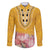 Africa Dashiki Family Matching Summer Maxi Dress and Hawaiian Shirt King Protea Floral Motif Patterns - Wonder Print Shop