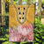 Africa Dashiki Garden Flag King Protea Floral Motif Patterns - Wonder Print Shop