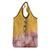 Africa Dashiki Grocery Bag King Protea Floral Motif Patterns