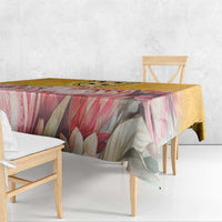 Africa Dashiki Tablecloth King Protea Floral Motif Patterns - Wonder Print Shop