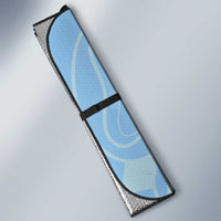 Custom Yorkshire Viking Spirit Auto Sun Shade White Rose of York Blue Version - Wonder Print Shop