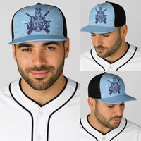 Yorkshire Vikings Cricket Baseball Net Cap White Rose of York Blue Version - Wonder Print Shop