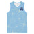 Custom Yorkshire Viking Spirit Basketball Jersey White Rose of York Blue Version - Wonder Print Shop