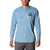 Custom Yorkshire Viking Spirit Button Sweatshirt White Rose of York Blue Version - Wonder Print Shop