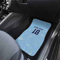 Custom Yorkshire Viking Spirit Car Mats White Rose of York Blue Version - Wonder Print Shop