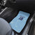 Custom Yorkshire Viking Spirit Car Mats White Rose of York Blue Version - Wonder Print Shop