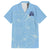 Custom Yorkshire Viking Spirit Family Matching Puletasi and Hawaiian Shirt White Rose of York Blue Version - Wonder Print Shop