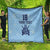 Custom Yorkshire Viking Spirit Quilt White Rose of York Blue Version - Wonder Print Shop