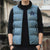 Custom Yorkshire Viking Spirit Sleeveless Puffer Jacket White Rose of York Blue Version - Wonder Print Shop