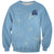 Custom Yorkshire Viking Spirit Sweatshirt White Rose of York Blue Version - Wonder Print Shop