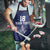 Custom Yorkshire Viking Spirit Apron White Rose of York Navy Version - Wonder Print Shop