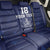 Custom Yorkshire Viking Spirit Back Car Seat Cover White Rose of York Navy Version - Wonder Print Shop