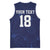 Custom Yorkshire Viking Spirit Basketball Jersey White Rose of York Navy Version - Wonder Print Shop