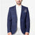 Custom Yorkshire Viking Spirit Blazer White Rose of York Navy Version - Wonder Print Shop