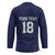 Custom Yorkshire Viking Spirit Hockey Jersey White Rose of York Navy Version - Wonder Print Shop