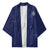 Custom Yorkshire Viking Spirit Kimono White Rose of York Navy Version - Wonder Print Shop