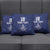 Custom Yorkshire Viking Spirit Pillow Cover White Rose of York Navy Version - Wonder Print Shop