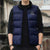 Custom Yorkshire Viking Spirit Sleeveless Puffer Jacket White Rose of York Navy Version - Wonder Print Shop