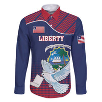 Personalized Liberia White Dove With A Scroll Family Matching Summer Maxi Dress and Hawaiian Shirt Coat Of Arms - Wonder Print Shop