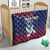 Personalized Liberia White Dove With A Scroll Quilt Coat Of Arms - Wonder Print Shop