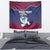 Personalized Liberia White Dove With A Scroll Tapestry Coat Of Arms - Wonder Print Shop