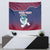 Personalized Liberia White Dove With A Scroll Tapestry Coat Of Arms - Wonder Print Shop