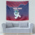 Personalized Liberia White Dove With A Scroll Tapestry Coat Of Arms - Wonder Print Shop