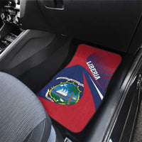 Liberia Coat Of Arms Car Mats Red Version - Wonder Print Shop
