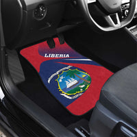 Liberia Coat Of Arms Car Mats Red Version - Wonder Print Shop