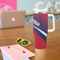 Liberia Coat Of Arms Tumbler With Handle Red Version - Wonder Print Shop