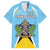 Personalized Saint Lucia Coat Of Arms Family Matching Tank Maxi Dress and Hawaiian Shirt Sent Lisi Flag Style - Wonder Print Shop